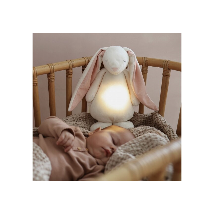Moonie - Snuggle buddy with a melody and light 2.0 bunny powder