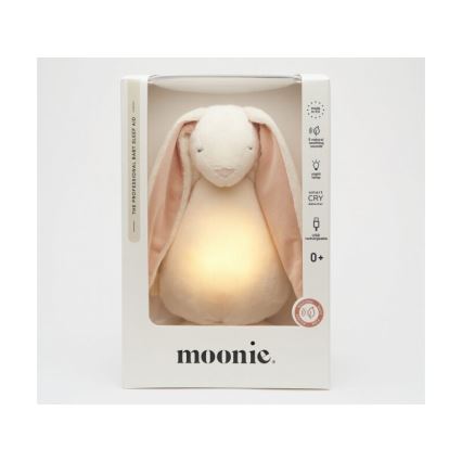Moonie - Snuggle buddy with a melody and light 2.0 bunny powder