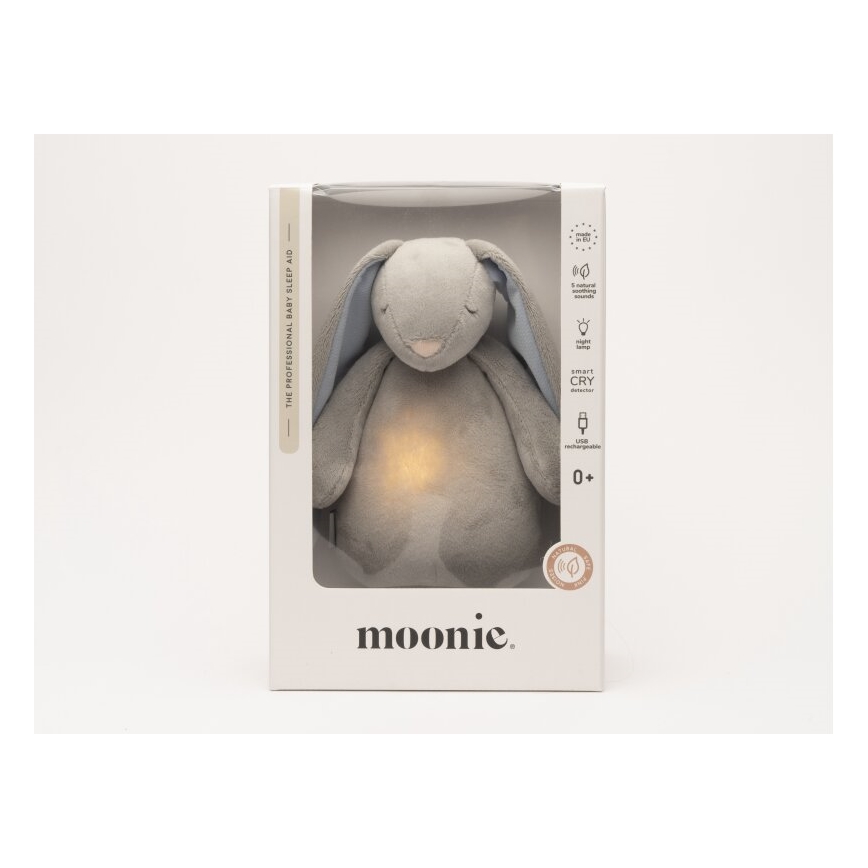 Moonie - Snuggle buddy with a melody and light 2.0 bunny sky