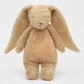 Moonie - Snuggle buddy with a melody and light bunny 2.0 organic cappuccino