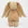 Moonie - Snuggle buddy with a melody and light bunny 2.0 organic cappuccino