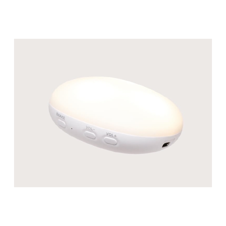 Moonie - Snuggle buddy with a melody and light little bear 2.0 cream