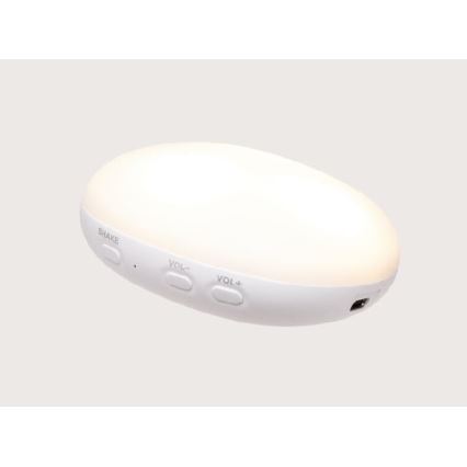 Moonie - Snuggle buddy with a melody and light little bear 2.0 organic caramel