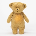 Moonie - Snuggle buddy with a melody and light little bear 2.0 organic honey