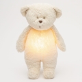 Moonie - Snuggle buddy with a melody and light little bear 2.0 organic polar