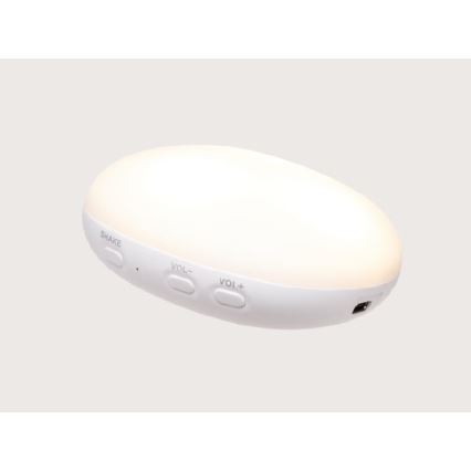 Moonie - Snuggle buddy with a melody and light little bear 2.0 organic polar