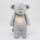 Moonie - Snuggle buddy with a melody and light little bear 2.0 silver