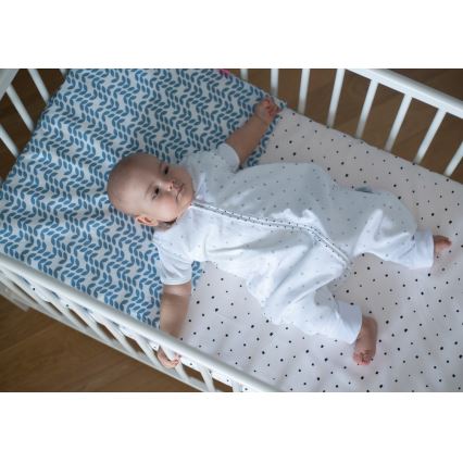 MOTHERHOOD - Wedge pillow 60x45 cm, 0-6 months blue