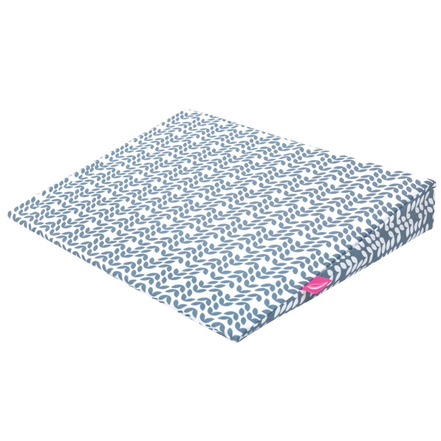 MOTHERHOOD - Wedge pillow 60x45 cm, 0-6 months blue