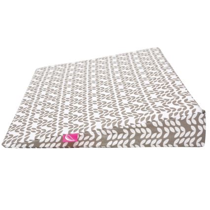 MOTHERHOOD - Wedge pillow 60x45 cm, 0-6 months brown
