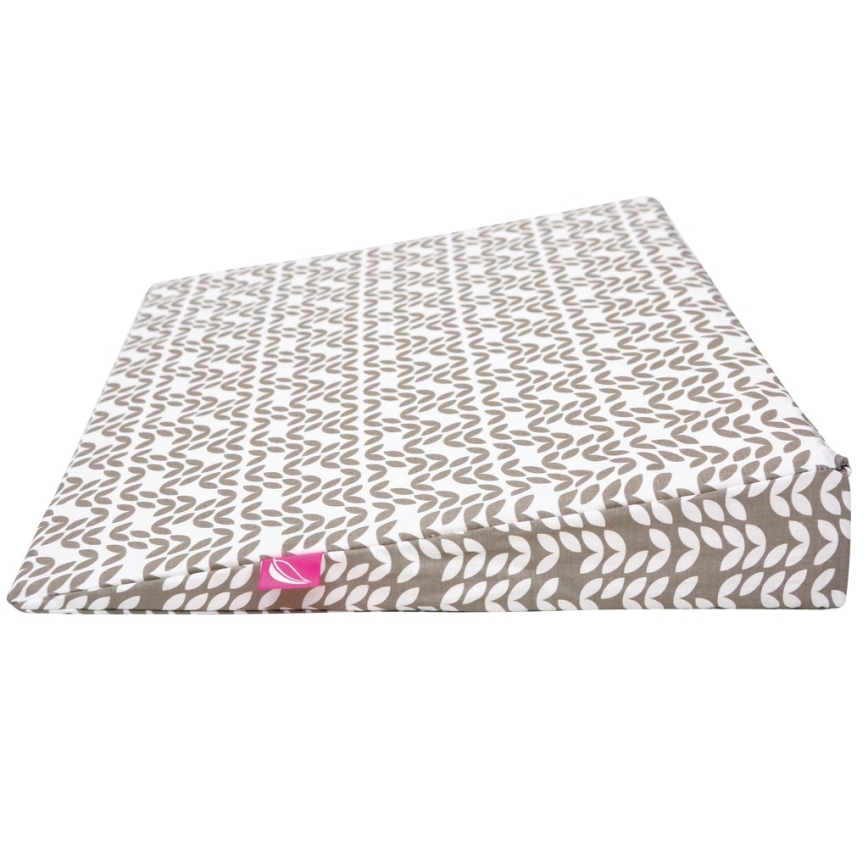 MOTHERHOOD - Wedge pillow 60x45 cm, 0-6 months brown