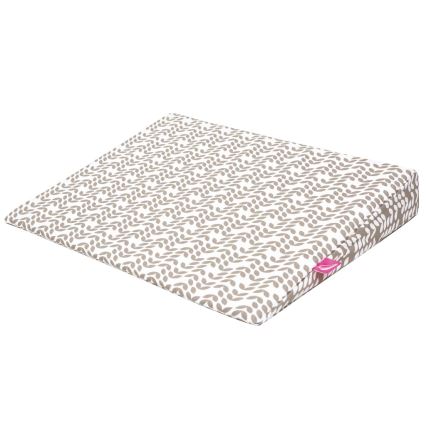 MOTHERHOOD - Wedge pillow 60x45 cm, 0-6 months brown