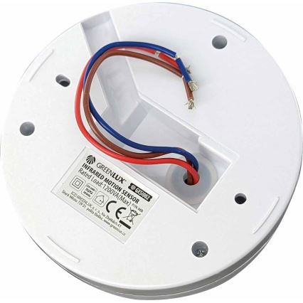 Motion sensor 10/20 white