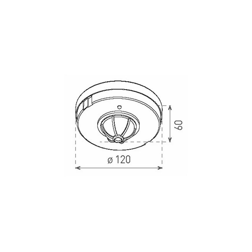 Motion sensor 10/20 white