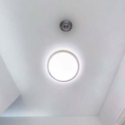 Motion sensor ceiling PIR 360° 1000W/230V black