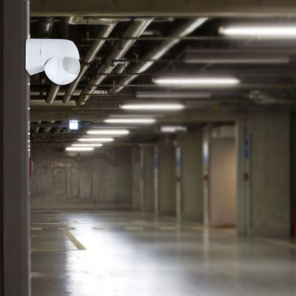 Motion sensor PIR 180° 800W/230V IP44 white