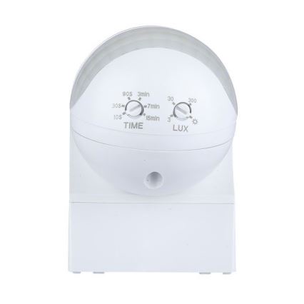 Motion sensor PIR 180° 800W/230V IP44 white