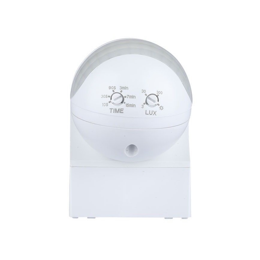 Motion sensor PIR 180° 800W/230V IP44 white