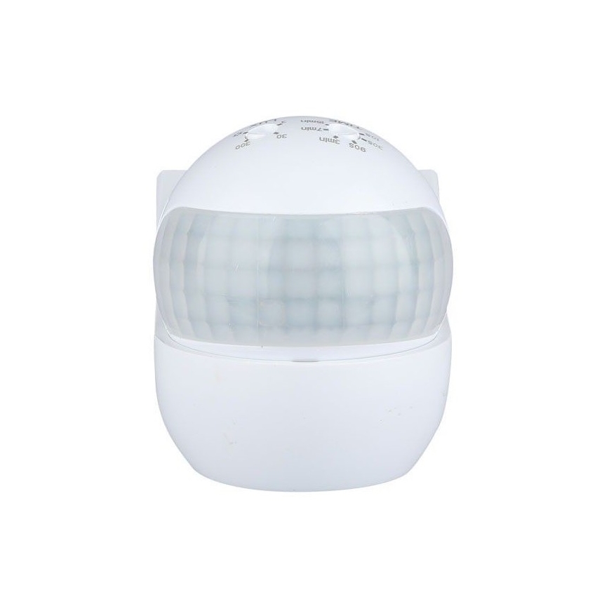 Motion sensor PIR 180° 800W/230V IP44 white