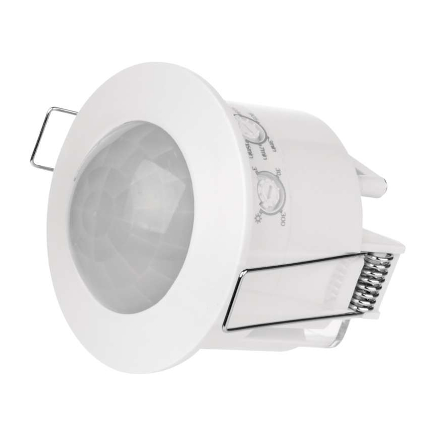 Motion sensor recessed PIR B 360° 1200W/230V white