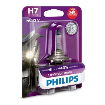 Motobulb Philips X-TREME VISION MOTO 12972CTVBW H7 PX26d/55W/12V 3200K