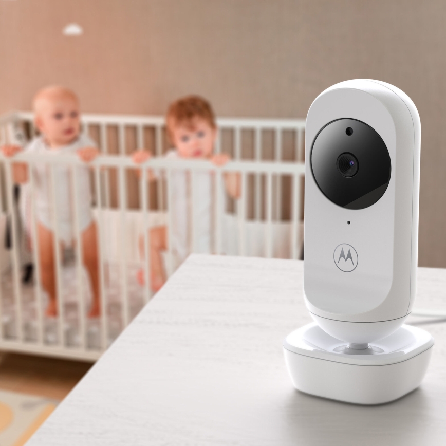 Motorola VM34 - Rechargeable Baby Monitor with 2000 mAh Battery