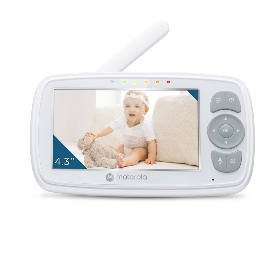 Motorola VM34 - Rechargeable Baby Monitor with 2000 mAh Battery