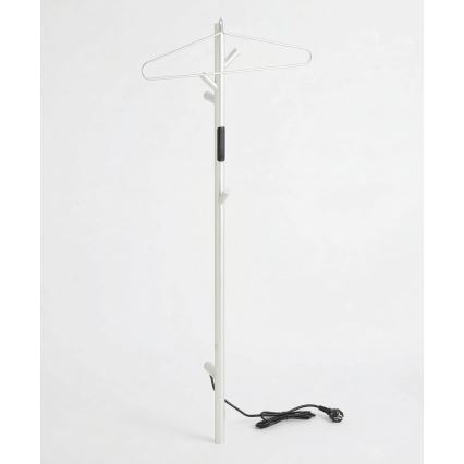 Mounting bracket for electric towel warmer 45x12,2 cm white