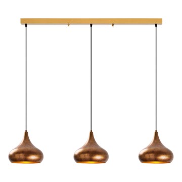MUBA pendant lamp 3xE27/40W/230V, copper
