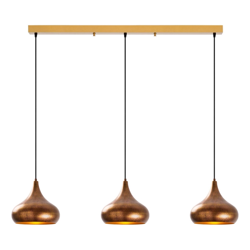 MUBA pendant lamp 3xE27/40W/230V, copper