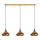 MUBA pendant lamp 3xE27/40W/230V, copper