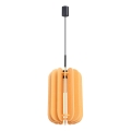 MULA Cable Pendant Lamp, 1× E27 (15 W), 230 V, Ø 27 cm — Yellow