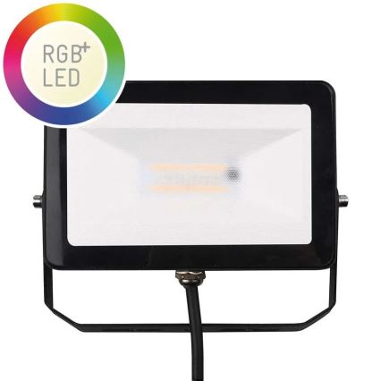 Müller-Licht - LED RGBW Dimmable outdoor floodlight LED/10W/230V IP65 + remote control