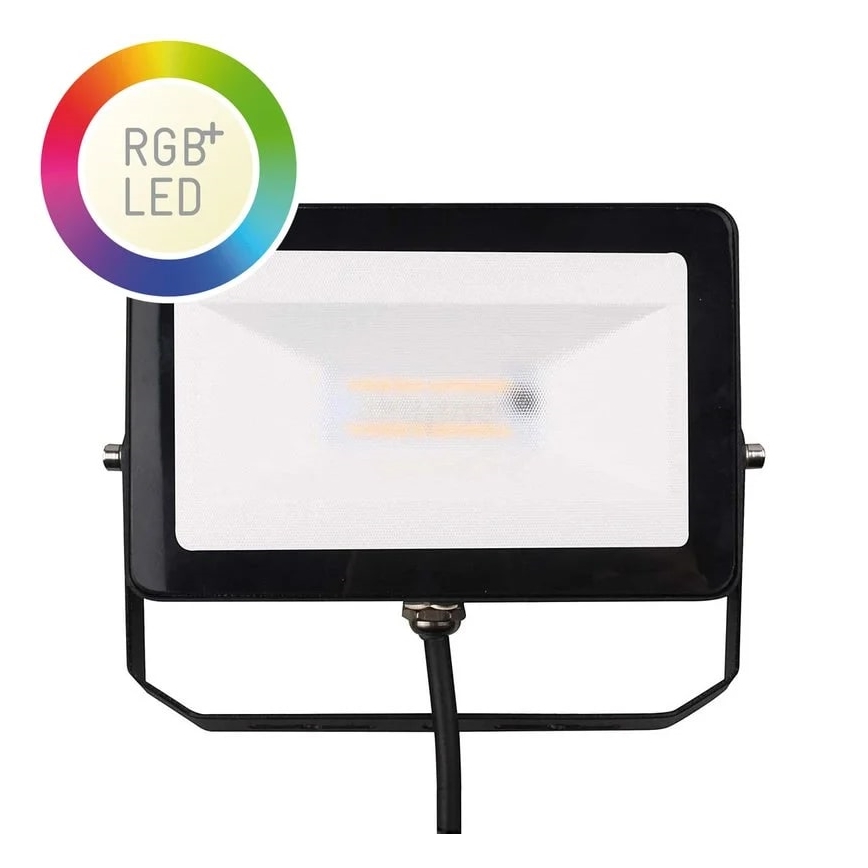 Müller-Licht - LED RGBW Dimmable outdoor floodlight LED/10W/230V IP65 + remote control