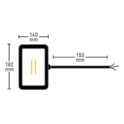 Müller-Licht - LED RGBW Dimmable outdoor floodlight LED/10W/230V IP65 + remote control