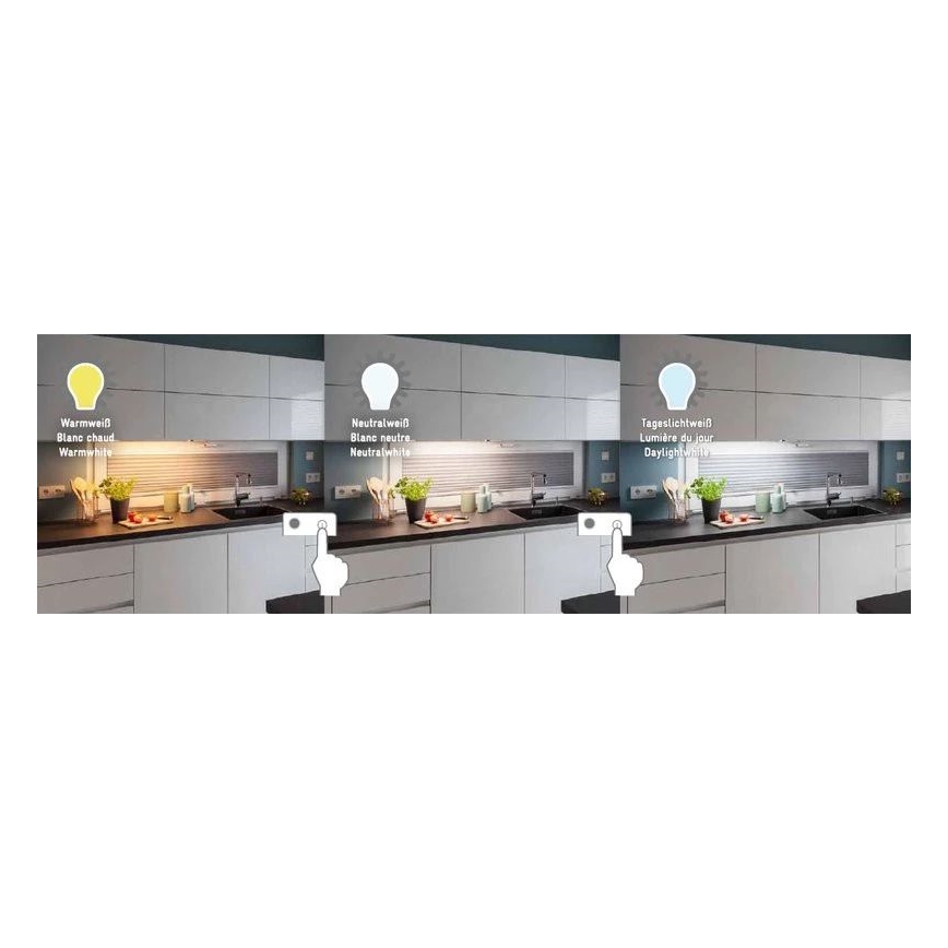 Müller-Licht - LED Under kitchen cabinet light with sensor CASSIA LED/8W/230V 3000/4000/6500K