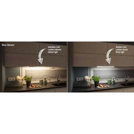 Müller-Licht - LED Under kitchen cabinet light with sensor OLUS LED/11W/230V 3000/4000K