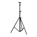 Multi-purpose tripod stand max. 210 cm black