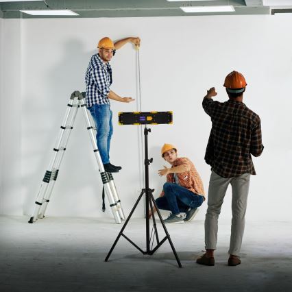 Multi-purpose tripod stand max. 210 cm black