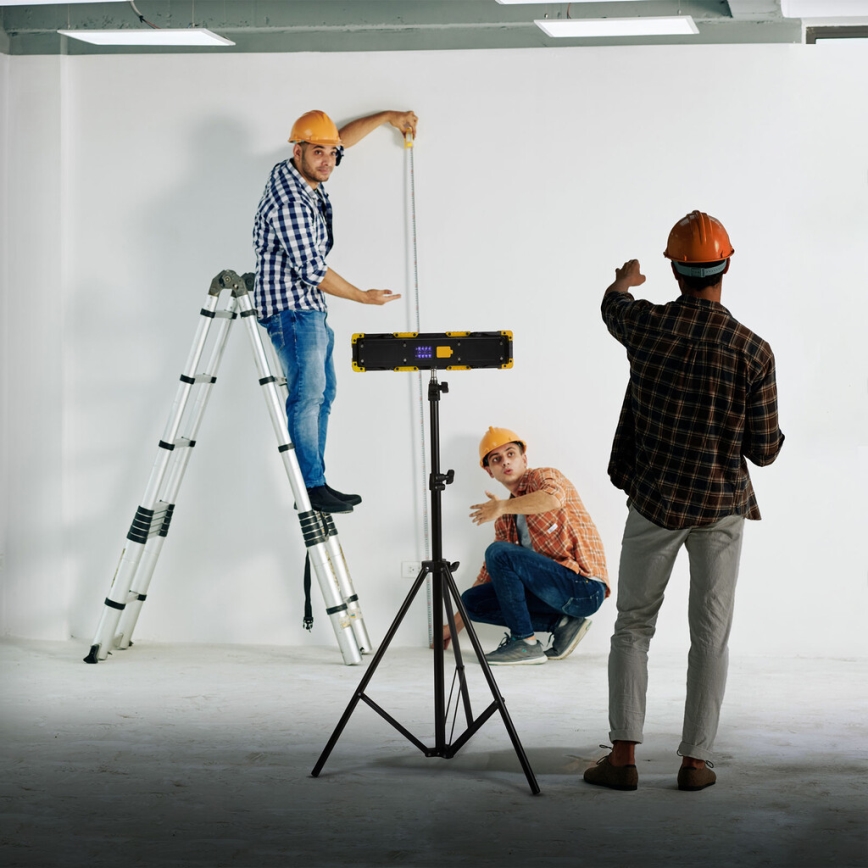 Multi-purpose tripod stand max. 210 cm black