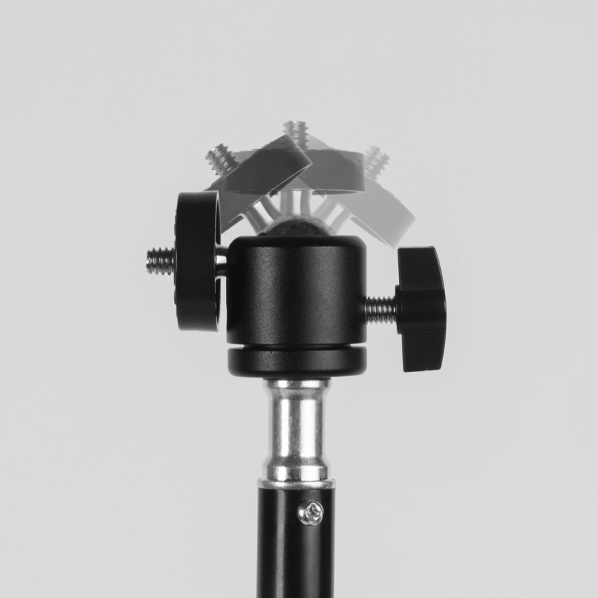 Multi-purpose tripod stand max. 210 cm black