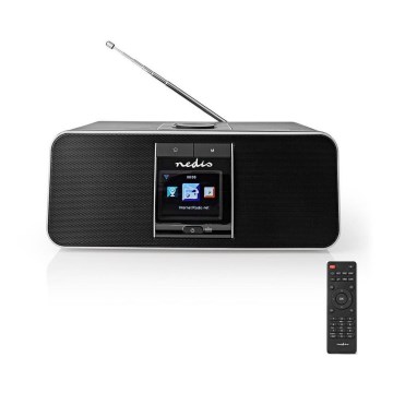 Multifunction internet radio 42W/230V DAB+ FM Wi-Fi Bluetooth USB + RC