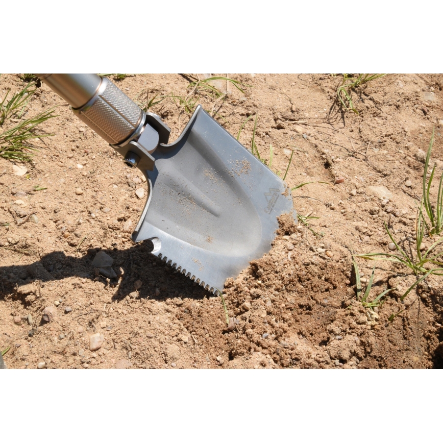 Multifunctional foldable shovel 77 cm