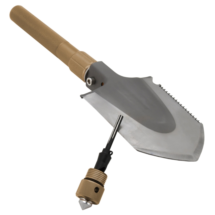 Multifunctional foldable shovel 77 cm