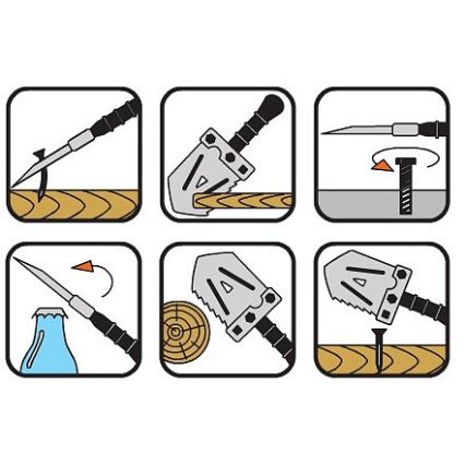 Multifunctional shovel