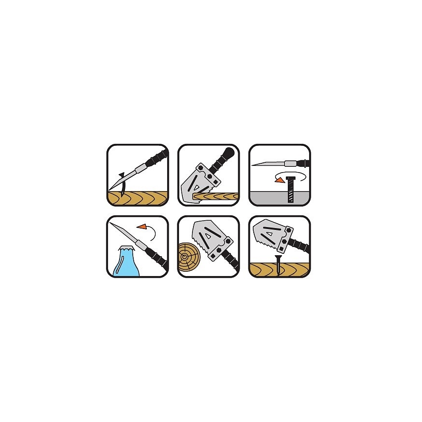 Multifunctional shovel
