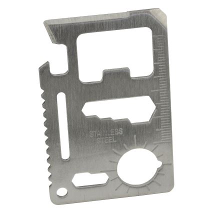 Multifunctional survival tool stainless steel