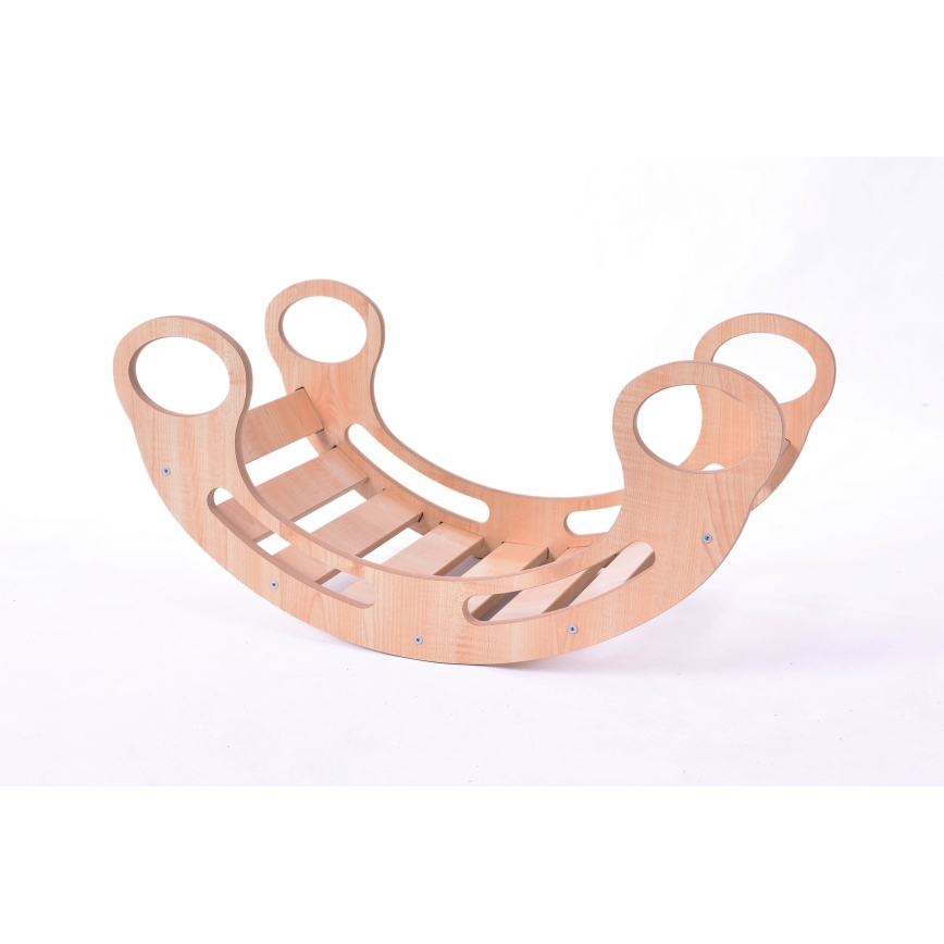 Multifunctional swing Montessori maple