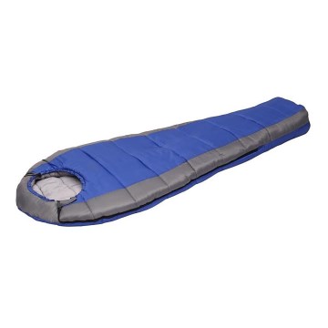 Mummy sleeping bag -5°C blue/grey