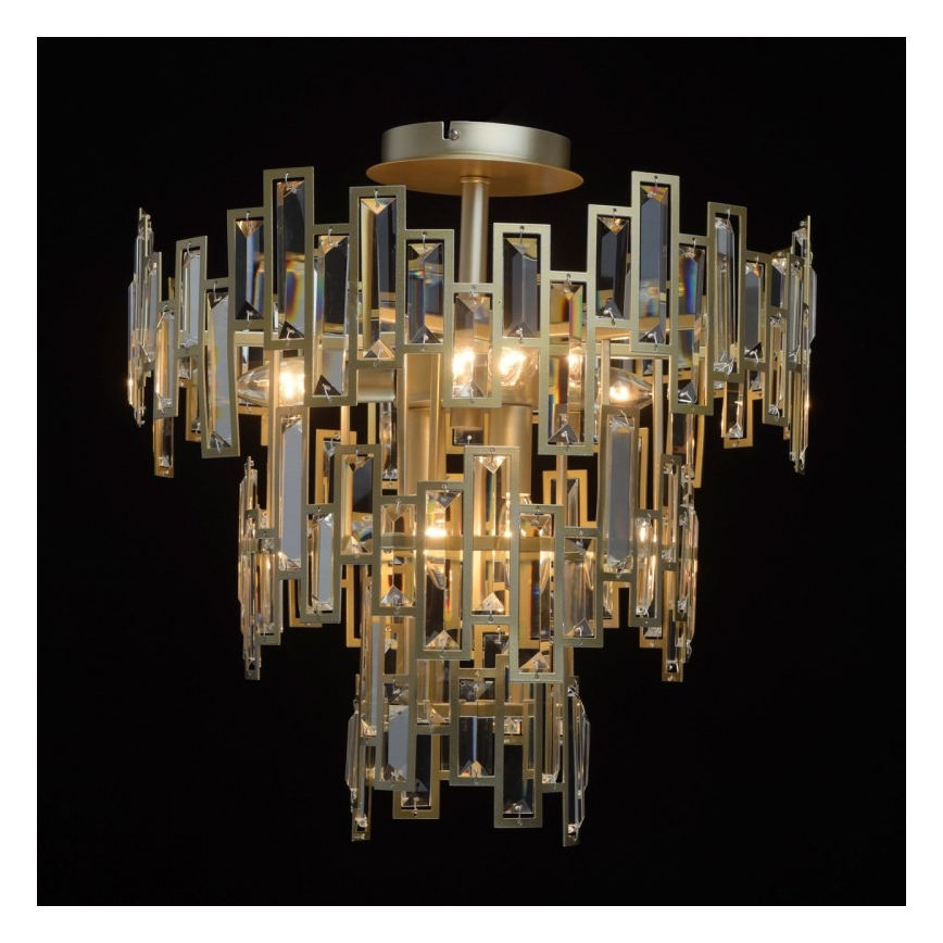 MW-LIGHT - Crystal ceiling light NEOCLASSIC 5xE14/40W/230V